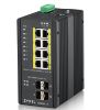 Bilde av Zyxel RGS200-12P - switch - 12 port - styrt - rack