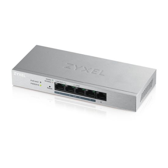 Bilde av Zyxel GS1200-5HP v2 - switch - 5 port - styrt