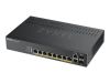 Bilde av Zyxel GS1920-8HPv2 - switch - 8 port - styrt