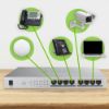Bilde av Zyxel GS1008HP - switch - 8 porter