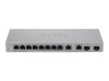 Bilde av Zyxel XGS1010-12 - v2 - switch - 12 port - styrt