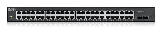 Bilde av Zyxel GS1900-48HPv2 - switch - 48 port - styrt - rack