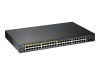 Bilde av Zyxel GS1900-48HPv2 - switch - 48 port - styrt - rack