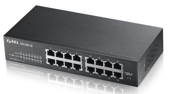 Bilde av Zyxel GS-1100-16 V3 - switch - 16 port - rack