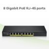 Bilde av Zyxel GS1915-8EP - switch - NebulaFLEX - 8 port - styrt