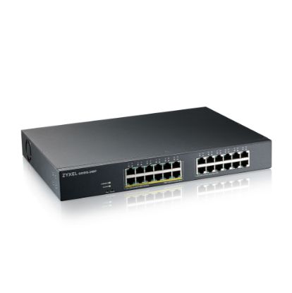 Bilde av Zyxel GS1915-24EP - switch - NebulaFLEX - 24 port - styrt