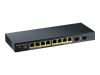 Bilde av Zyxel GS1900-10HP - switch - 8 port - styrt