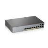 Bilde av Zyxel GS1350-12HP - switch - 8 port - styrt - rack