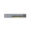 Bilde av Zyxel GS1350-12HP - switch - 8 port - styrt - rack