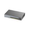 Bilde av Zyxel GS1350-12HP - switch - 8 port - styrt - rack