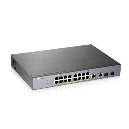 Bilde av Zyxel GS1350-18HP - switch - 16 port - styrt