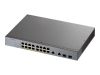 Bilde av Zyxel GS1350-18HP - switch - 16 port - styrt