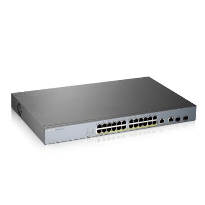 Bilde av Zyxel GS1350-26HP - switch - 24 port - styrt - rack