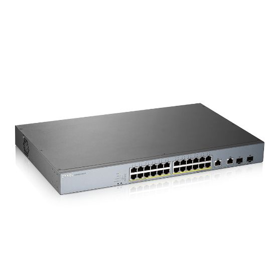 Bilde av Zyxel GS1350-26HP - switch - 24 port - styrt - rack