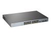 Bilde av Zyxel GS1350-26HP - switch - 24 port - styrt - rack
