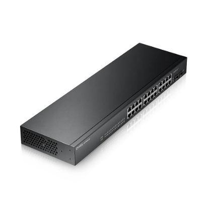 Bilde av Zyxel GS1900-24 - switch - 24 port - styrt - rack