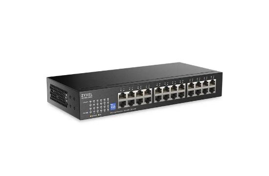 Bilde av Zyxel GS1100-24ES v3 - ustyrt slim switch - 24p - 1Gbit/s
