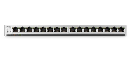 Bilde av Zyxel GS1100-16E - ustyrt slim switch - 16 port - 1Gbit/s