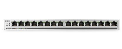 Bilde av Zyxel GS1100-16EP - ustyrt slim switch - 16p - 135W PoE