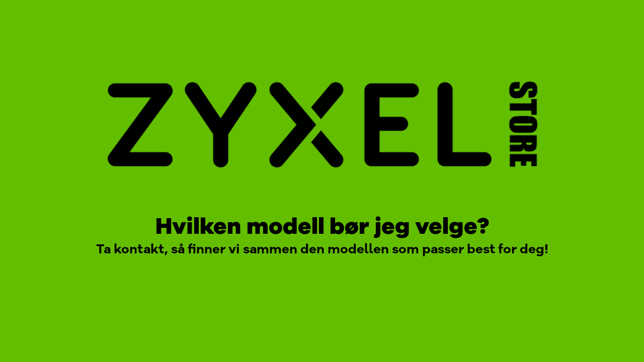 Hvilken modell bør jeg velge?