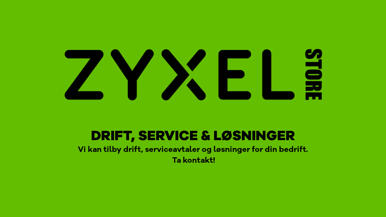 DRIFT, SERVICE & LØSNINGER